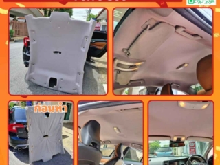 รูปรีวิวหุ้มผ้าเพดานรถ Volvo S60